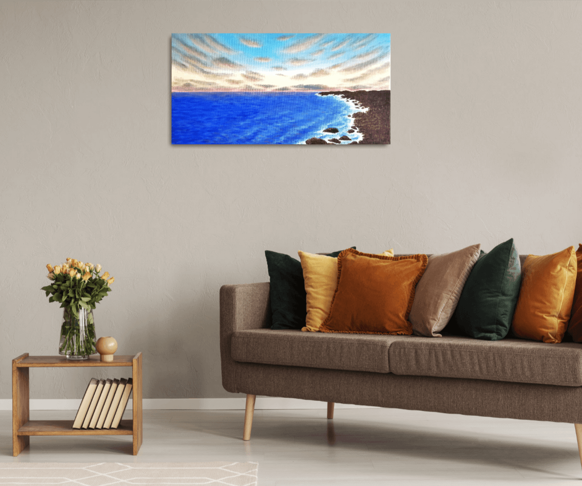 coastal art hand painted for sale artwork wall decor
