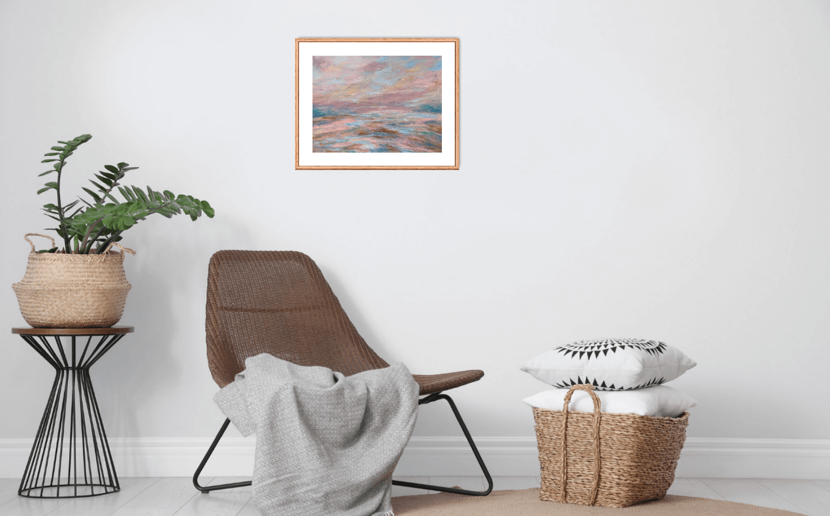 Far ahead - original hand painted artwork, 29,7x21cm - Obrázek 4