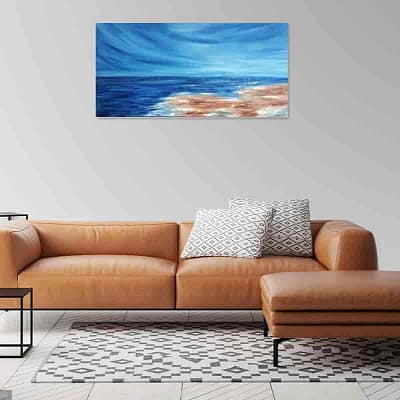 Beautiful simplicity – seascape painting