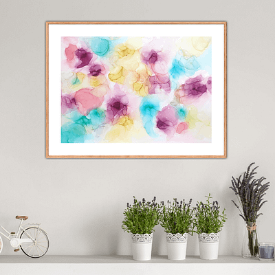 Original ink painting – Pure joy