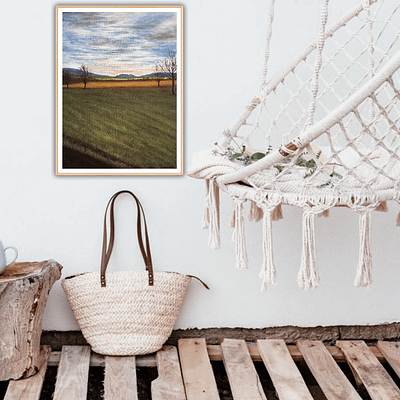 February day – plein-air landscape painting