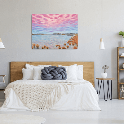 Look through your heart – realistic landscape oil painting
