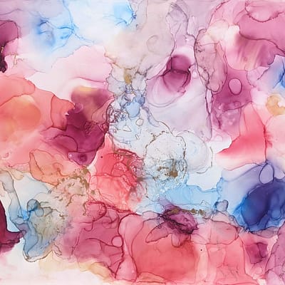 Original ink painting – Vibrant moments