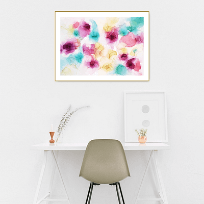 Original ink painting – Pure joy