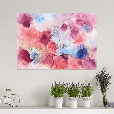 Original ink painting – Vibrant moments