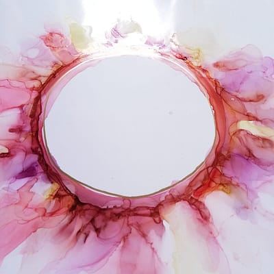 Original ink painting – Optimistic sun