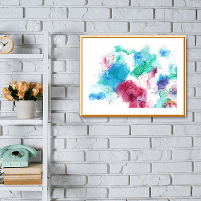 Original ink painting – Mysterious healing time
