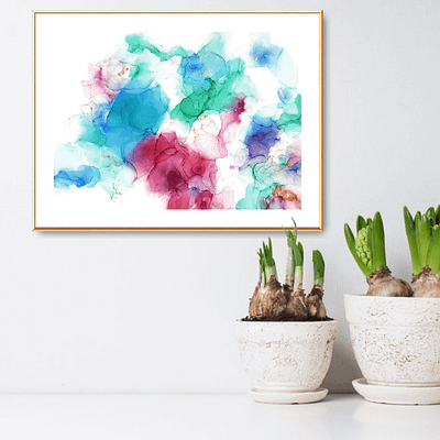 Original ink painting – Mysterious healing time