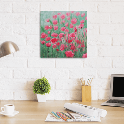 Red poppies – original floral artwork