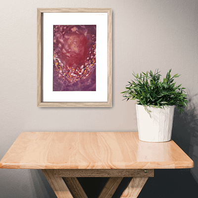 Swirl of emotions – abstract artwork