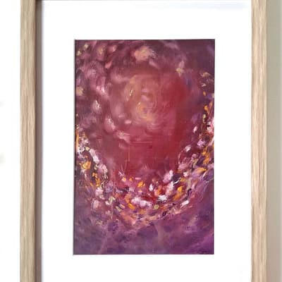 Swirl of emotions – abstract artwork
