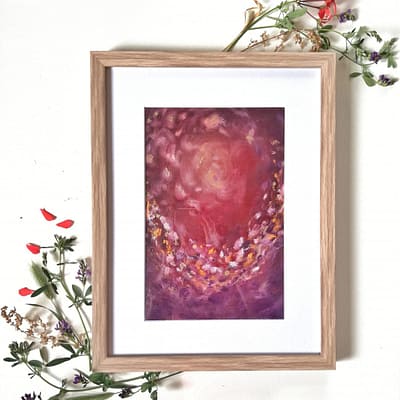 Swirl of emotions – abstract artwork