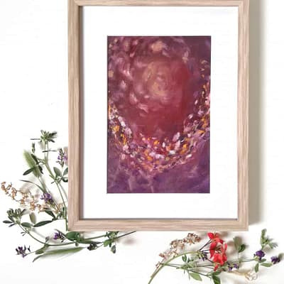 Swirl of emotions – abstract artwork