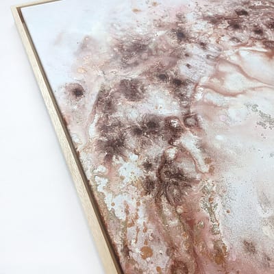Family circle – abstract painting on canvas