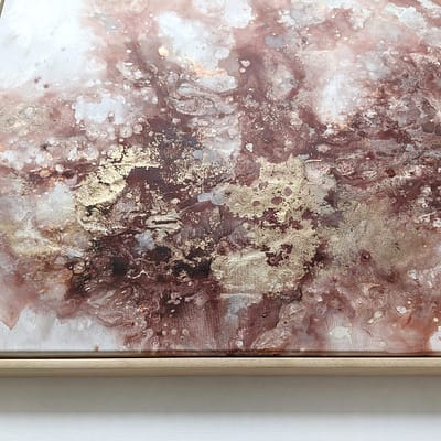 Just to be with you – abstract painting on canvas