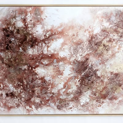 Just to be with you – abstract painting on canvas