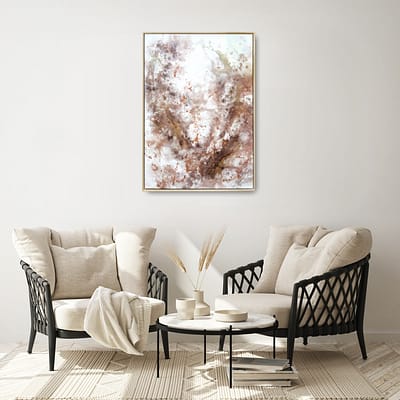 Love is the answer – abstract painting on canvas