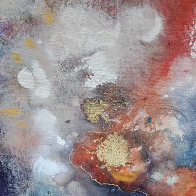 Galaxies 40×50 cm