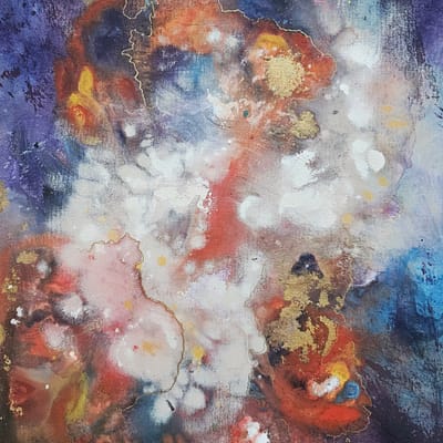 Galaxies 40×50 cm