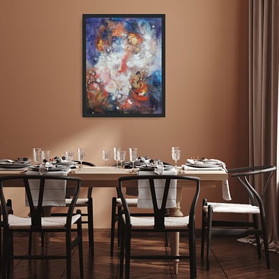 Galaxies 40×50 cm