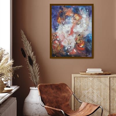 Galaxies 40×50 cm