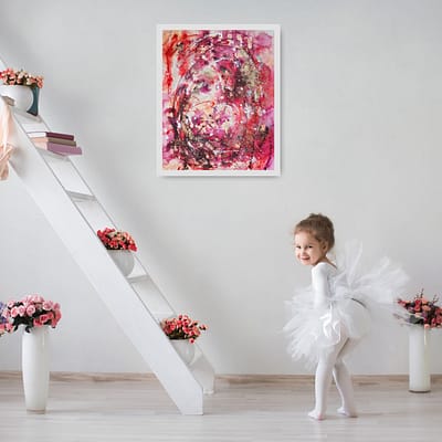 Home in your heart 80x100cm