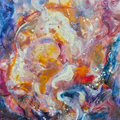 Until we find our rhytm – colorful abstract painting on canvas